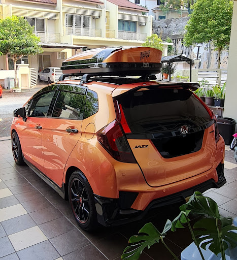 Pasang Roof Cargo Box, Roof Cross Bar , Roof Rack, Rack basikal, dan lain2 aksesori kereta